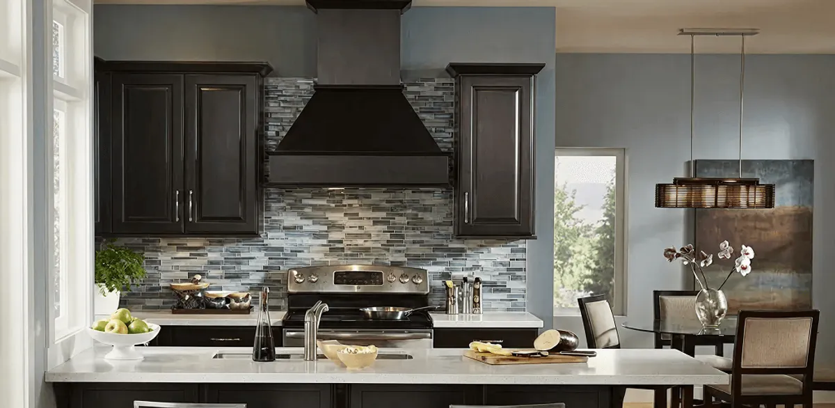 Kitchen cabinet painting and refinishing in a modern kitchen in San Diego, CA